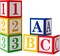 6 Pcs ABC 123 Party Decorations Back to School Decoration (Red, Yellow, Blue, Green) 14.17 x 12.2 x 1.57 inches
